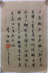 季羡林19.2*29镜片1000元