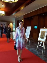 2016年何颖作品参加海丝天籁博鳌国际音乐论坛名人画展