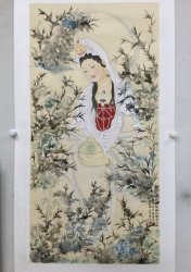 何颖作品《笑我醉颜痴狂》65.6*131镜片已收藏