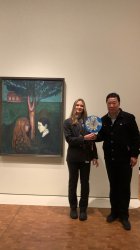 吴月霖作品在挪威首都奥斯陆被《蒙克美术馆》收藏
